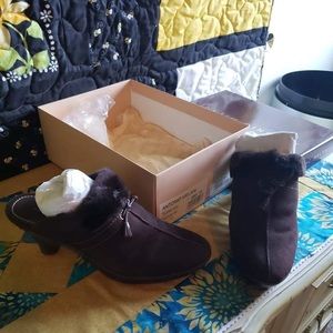 Antonio Melani slip on open back Clog